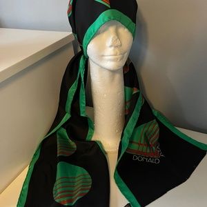 Donald Brooks vintage ladies scarf
